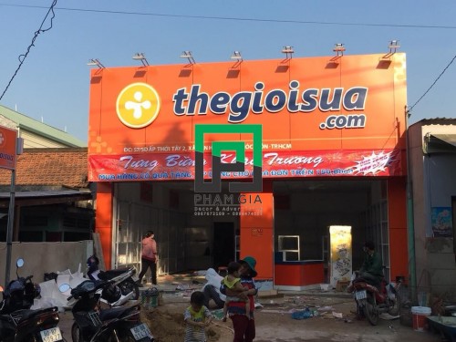 Bảng Hiệu Alu Chữ Nổi