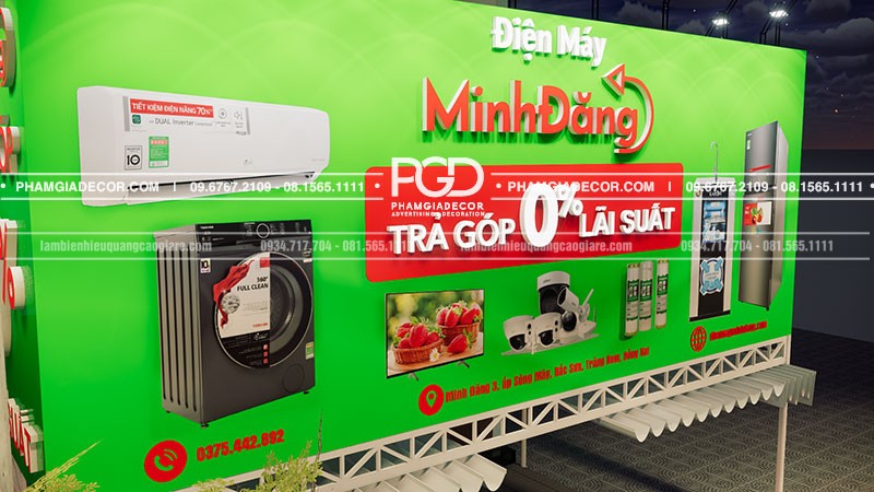Làm Biển Hiệu Cho Cửa Hàng Nhỏ