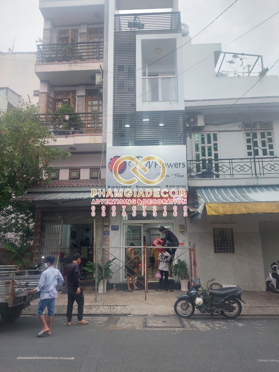 lam bangh hieu shop hoa sap