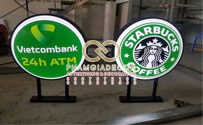 Làm hộp đèn led