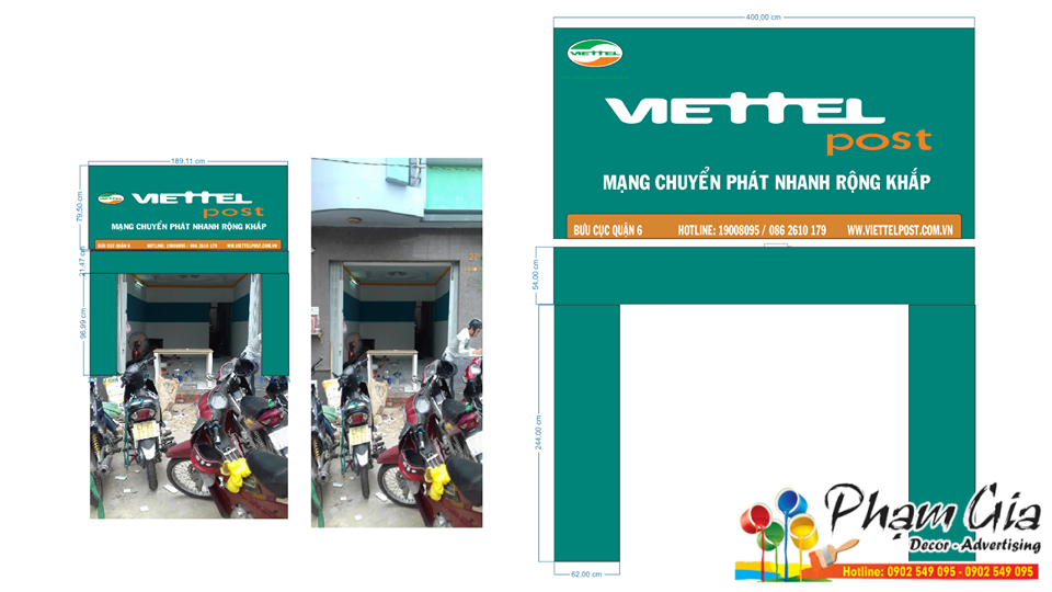 Thi Công Alu Giá Rẻ Viettel
