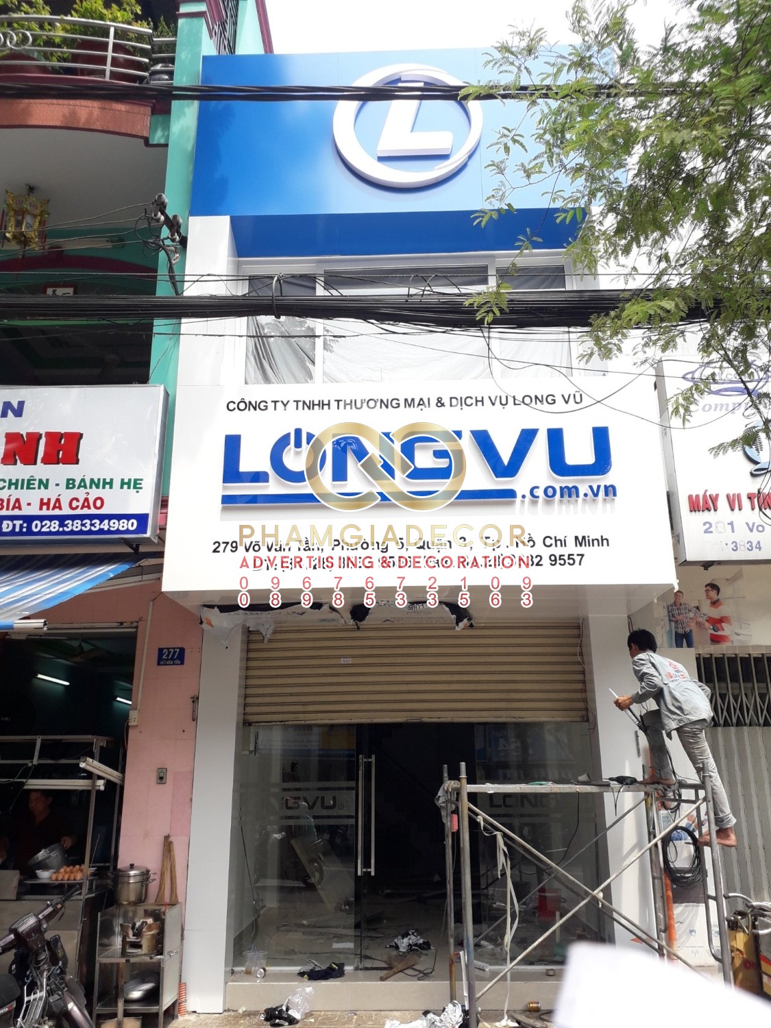Làm bảng hiệu quận tân phú